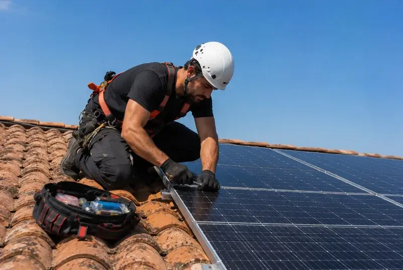 Maintenance et monitoring de panneaux solaires à Saint-Papoul