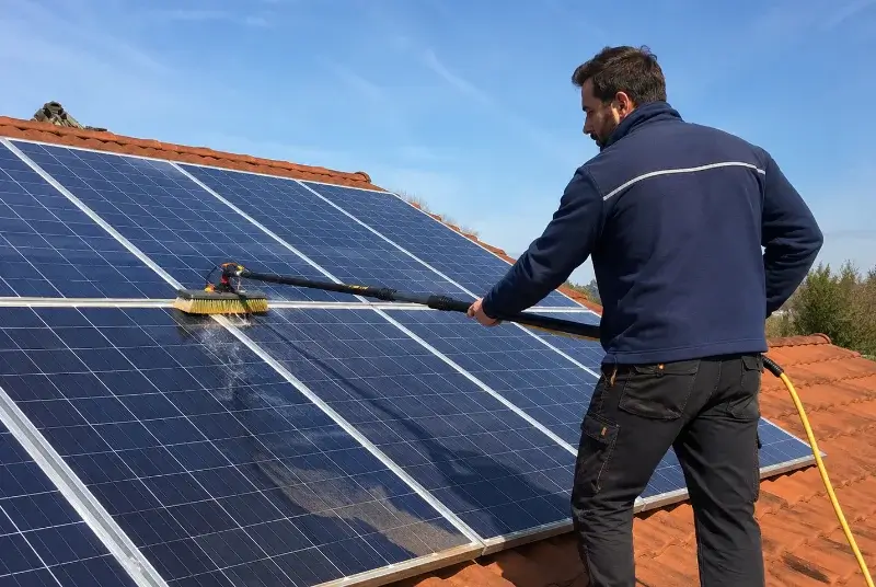 Nettoyage et entretien de panneaux solaires à Saint-Papoul